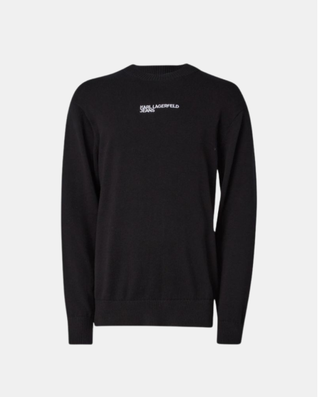 T-shirt manga comprida Homem Karl Lagerfeld Preto A1M18049
