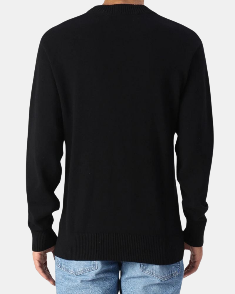 T-shirt manga comprida Homem Karl Lagerfeld Preto A1M18049