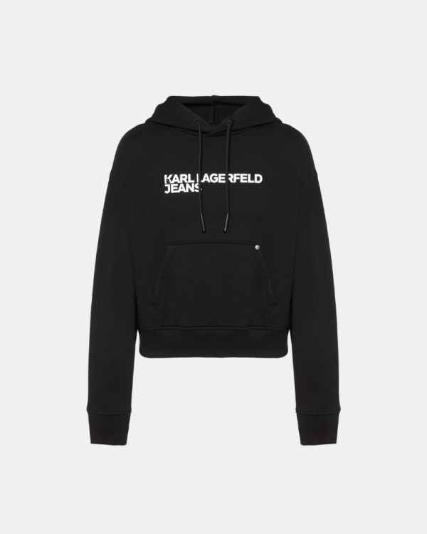  Sudaderas Hoodie Mujer Karl Lagerfeld Negro A2W20053