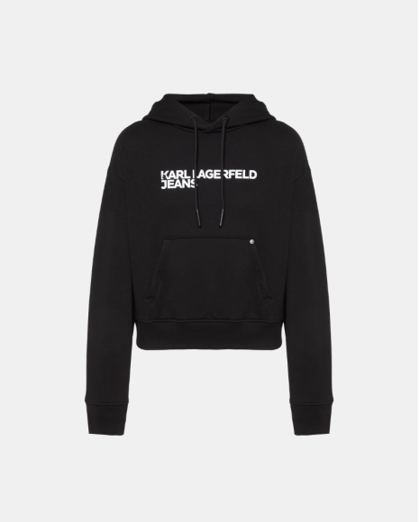  Sudaderas Hoodie Mujer Karl Lagerfeld Negro A2W20053