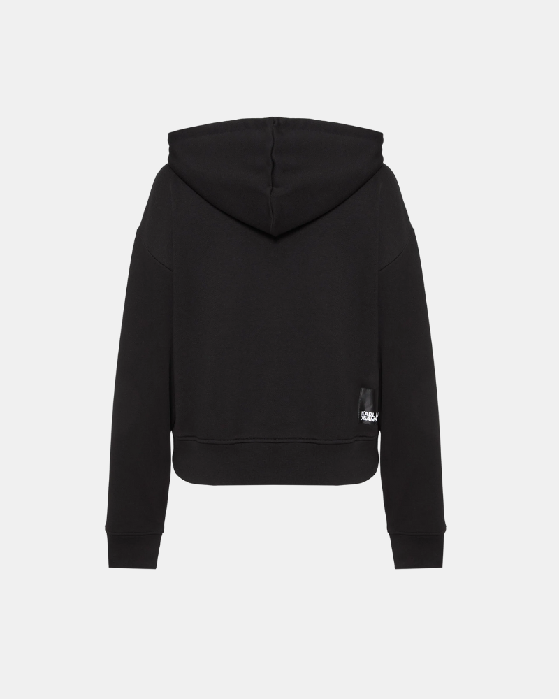 Casacos com Capuz Hoodie Mulher Karl Lagerfeld Negro A2W20053