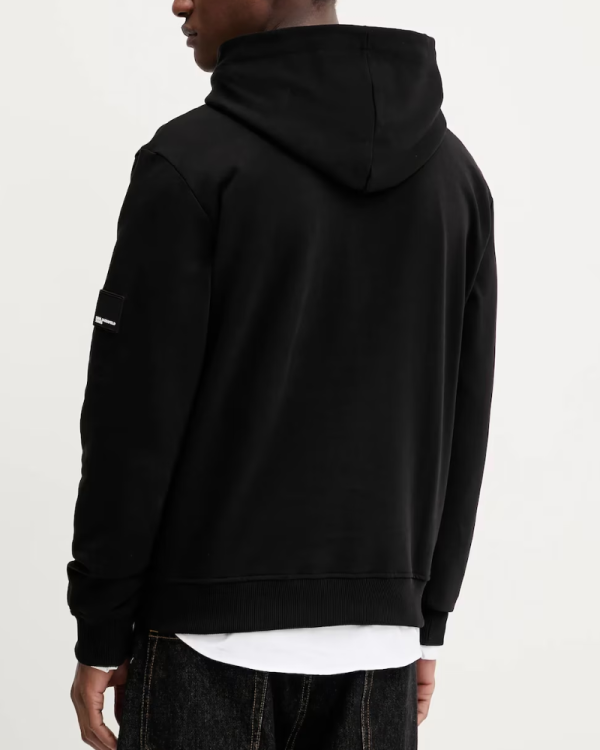  Sudaderas Hoodie Hombre Karl Lagerfeld Negro A3M20020