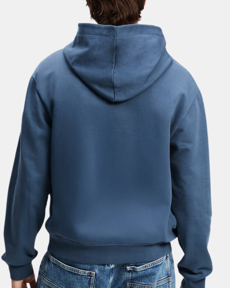 Casacos com Capuz Homem Karl Lagerfeld Azul A3M20020