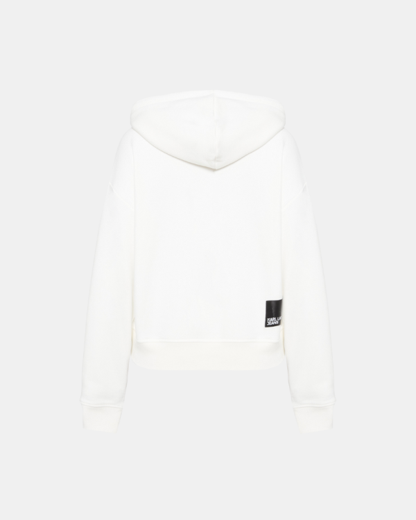  Sudaderas Hoodie Mujer Karl Lagerfeld Blanco A2W20053
