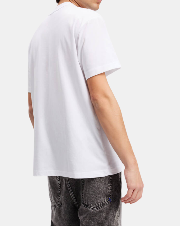 T-shirts Manga curta Homem Karl Lagerfeld Branco A3M17003