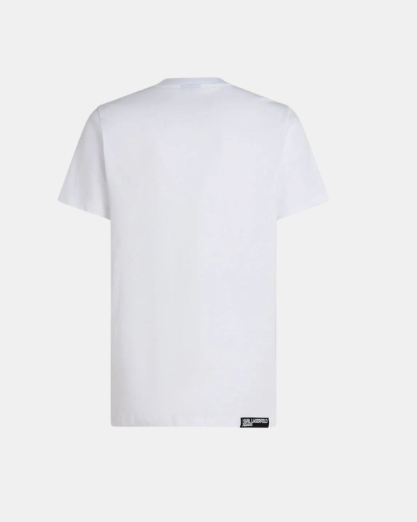 T-shirts Manga Curta Homem Karl Lagerfeld Branco A1M17003