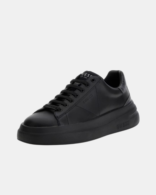 Sapatilhas Homem GUESS Negro ELBA FMPVIB LEA12