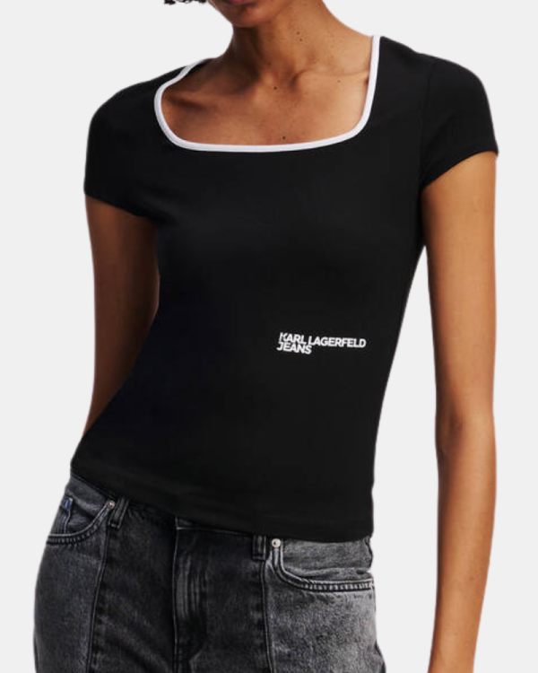  Ropa interior Manga corta Mujer Karl Lagerfeld Negro A3W17050