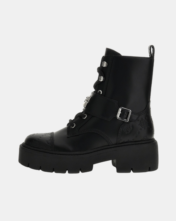  Botas Militares Mujer GUESS Negro YANZY FLTYNZ ELE10