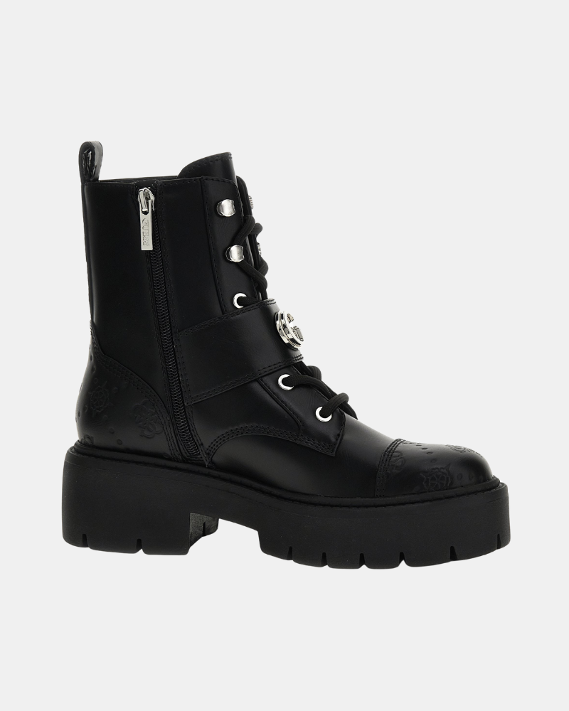  Botas Militares Mujer GUESS Negro YANZY FLTYNZ ELE10