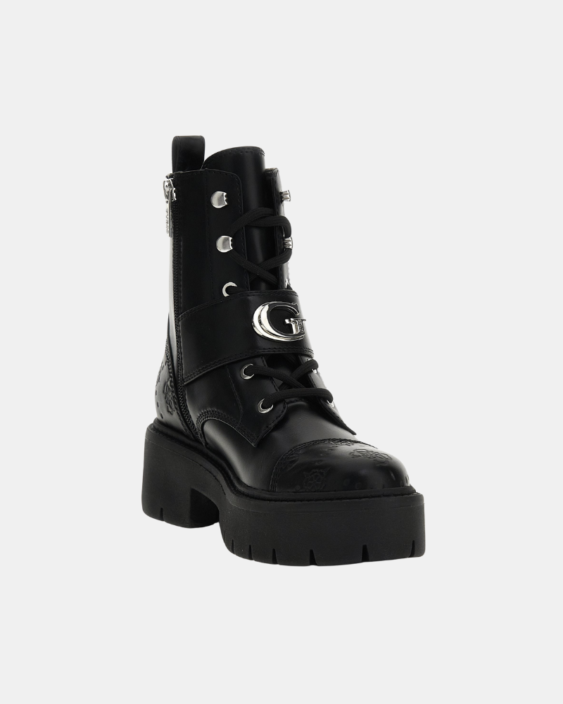  Botas Militares Mujer GUESS Negro YANZY FLTYNZ ELE10