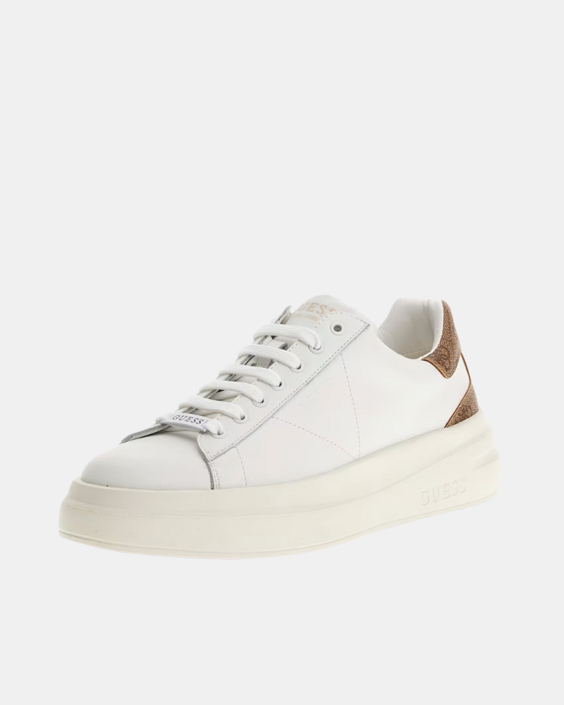 Sapatilhas Homem GUESS Branco ELBA FMPVIB LEA12