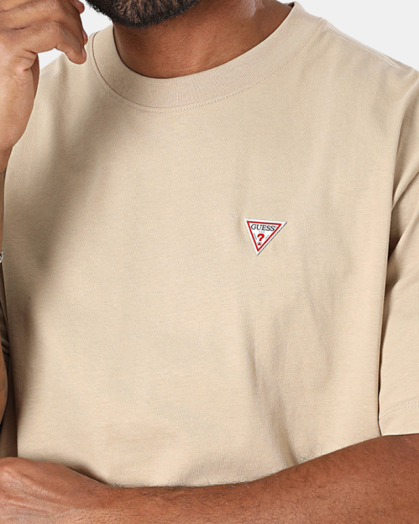 T-shirts Manga curta Homem GUESS Beige M4YI46 K8FQ4
