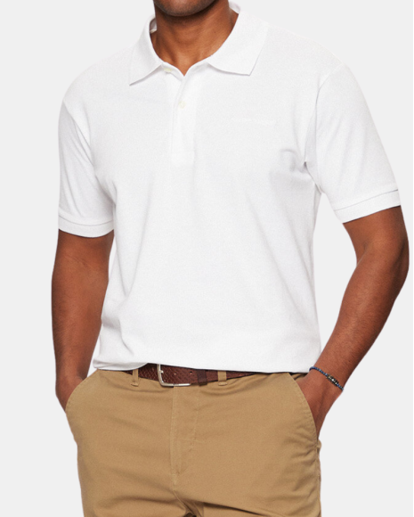 T-shirts Manga curta Homem GUESS Branco M4BP29KCJV1