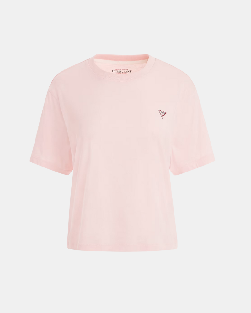 T-shirts Manga curta Mulher GUESS Rosa W4YI05 K8HM0