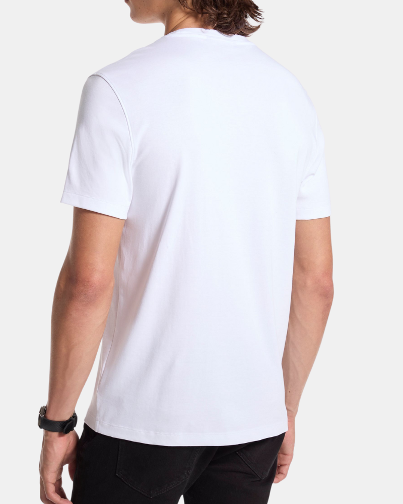  Camisetas Manga corta Hombre MICHAEL KORS Blanco CB95FJ2C93 SLEEK INT MK HEM