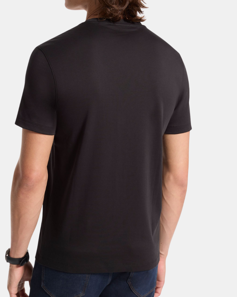  Camisetas Manga corta Hombre MICHAEL KORS Negro CB95FJ2C93 SLEEK INT MK HEM