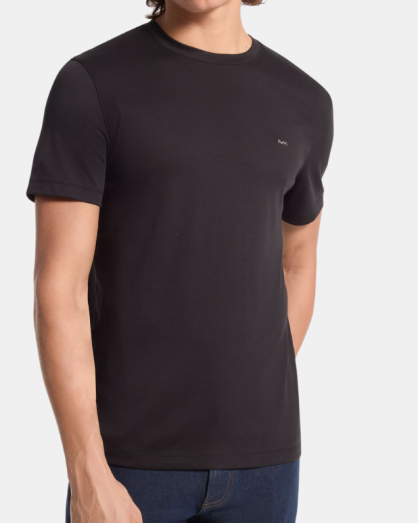  Camisetas Manga corta Hombre MICHAEL KORS Negro CB95FJ2C93 SLEEK INT MK HEM