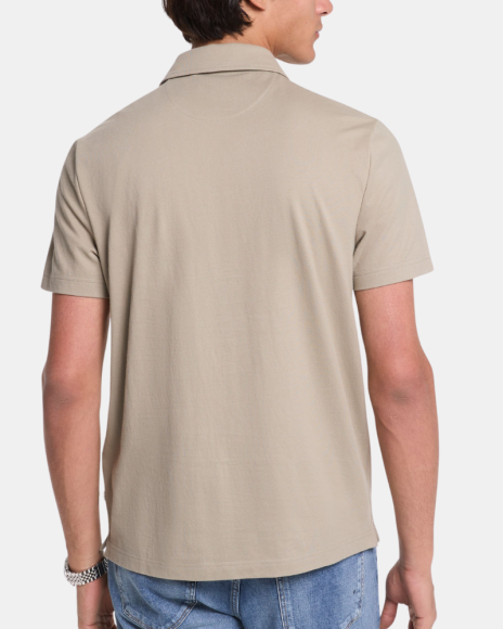  Camisetas Manga corta Hombre MICHAEL KORS Beige CS552HOHFK SLEEK PIQUE SS ZIP
