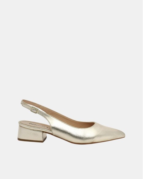 Sandalias Fiesta Mulher Patricia Miller Ouro 6024F
