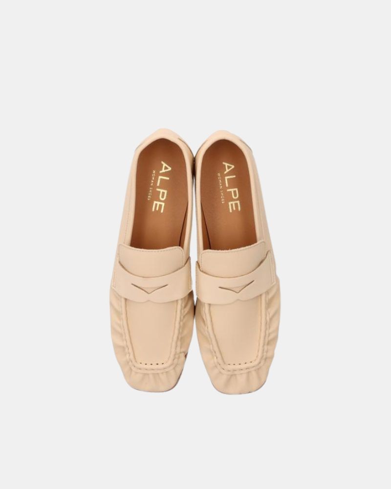 Zapatos Mocasines Mujer ALPE Blanco 54011306
