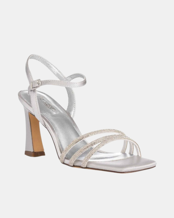  Sandalias Fiesta Mujer  Plata DWS23251