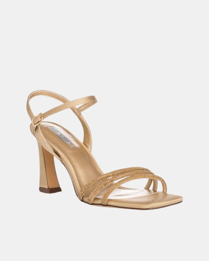  Sandalias Fiesta Mujer  Oro DWS23251