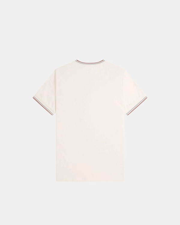  Camisetas Manga corta Hombre FRED PERRY Blanco M1588