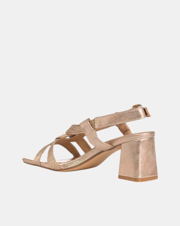  Sandalias Fiesta Mujer  Bronce DKO23115