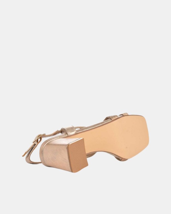  Sandalias Fiesta Mujer  Bronce DKO23115