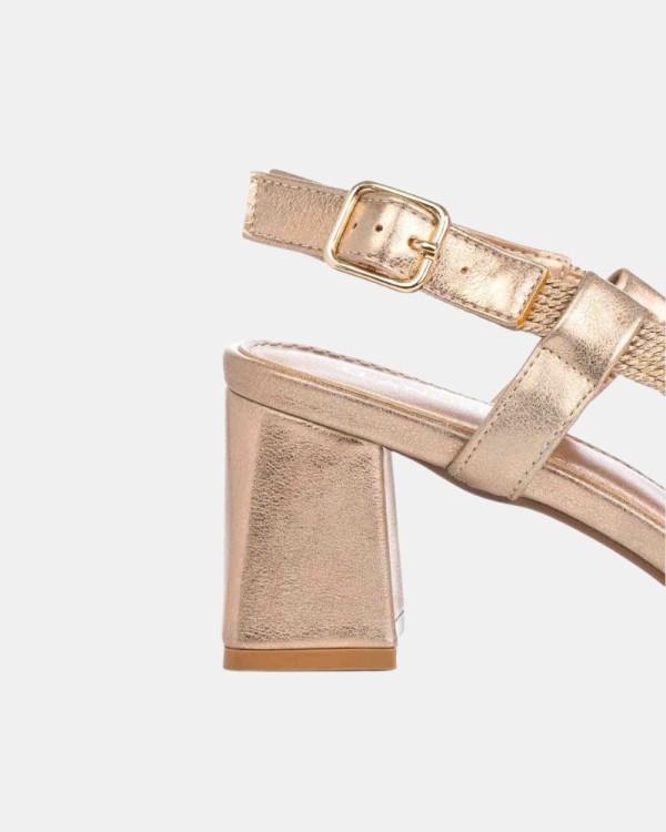  Sandalias Fiesta Mujer  Bronce DKO23115