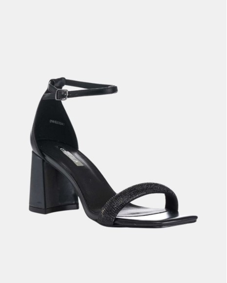 Sandalias Fiesta Mulher  Negro DWS23241