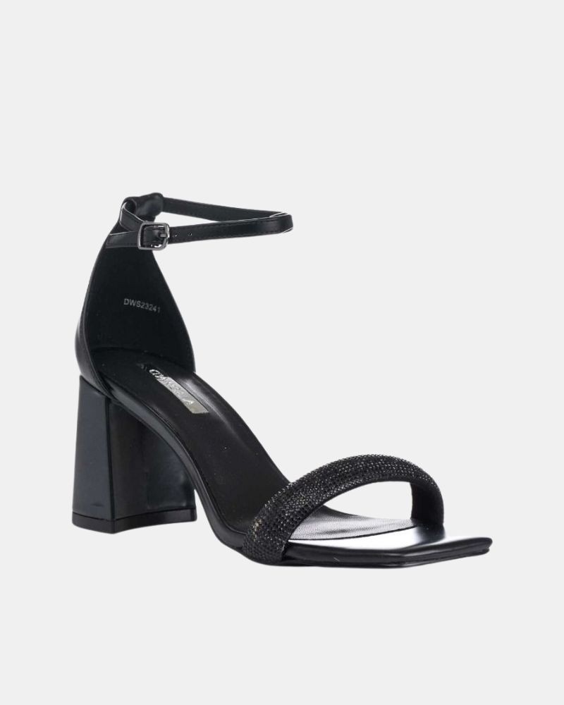 Sandalias Fiesta Mulher  Negro DWS23241