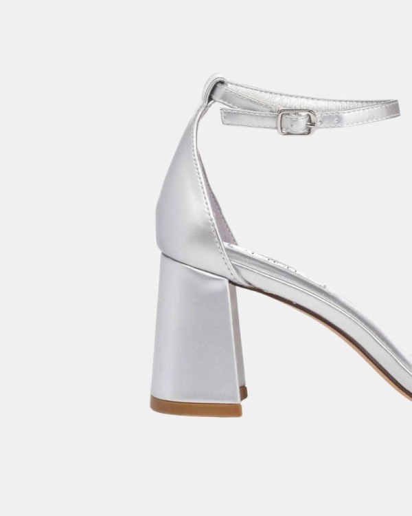  Sandalias Fiesta Mujer  Plata DWS23241