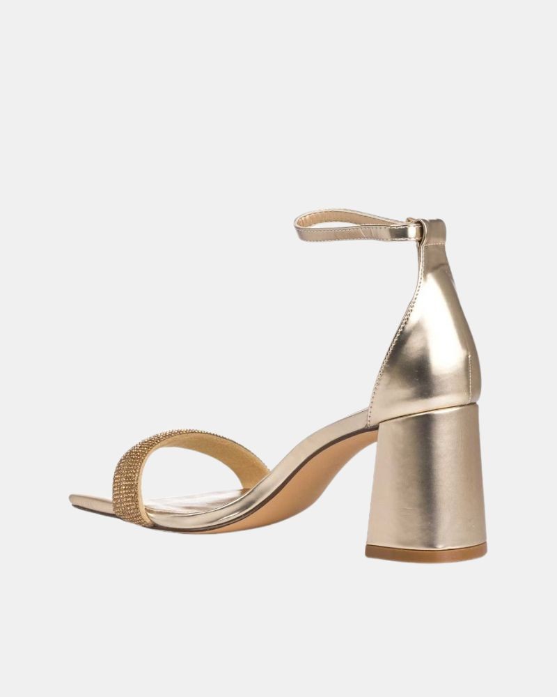 Sandalias Fiesta Mulher  Dourado DWS23241