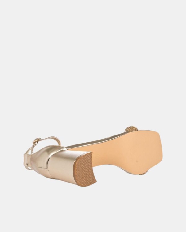 Sandalias Fiesta Mulher  Dourado DWS23241