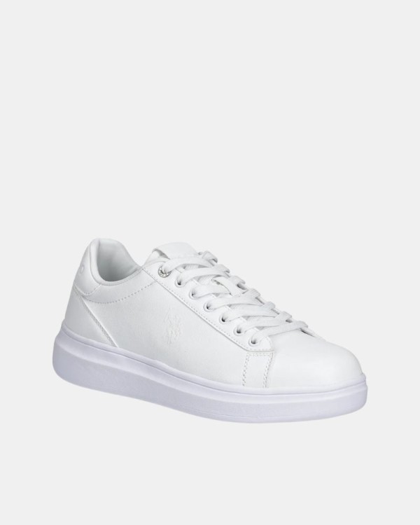 Sapatilhas Baixas Homem US Polo Branco CODY010A 5Y1