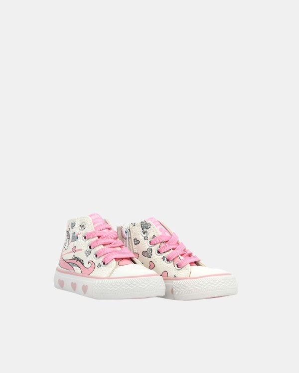  Zapatillas Altas Infantil Conguitos Blanco COSH 141076