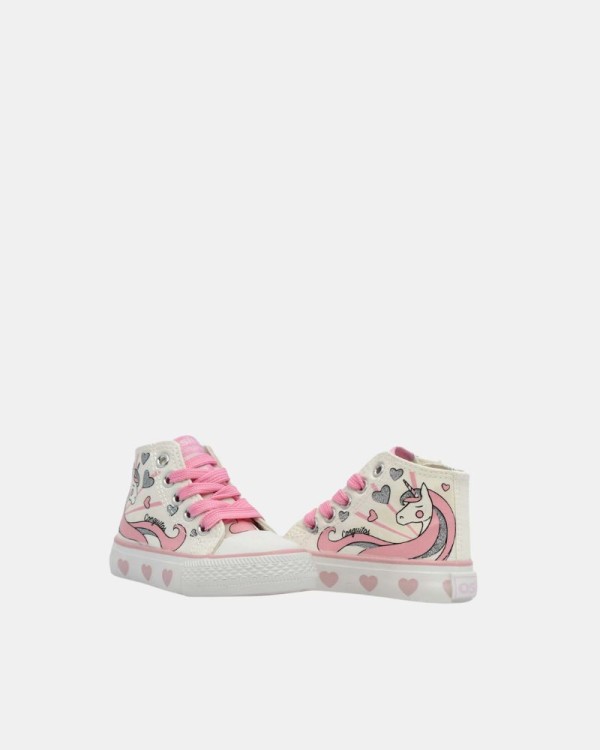  Zapatillas Altas Infantil Conguitos Blanco COSH 141076