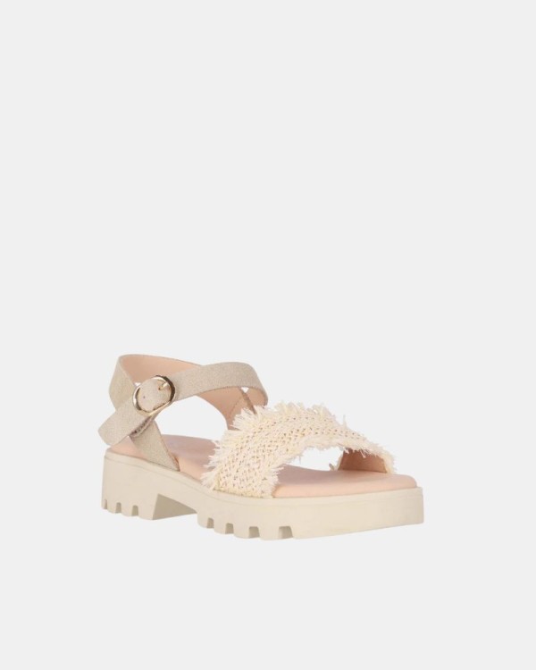 Sandalias Abertas Infantil CHIKA 10 Beige NEW MARION 17
