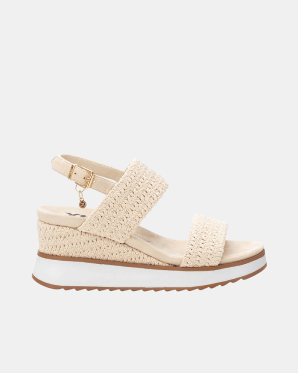 Sandalias Abertas Mulher XTI Bege 143858
