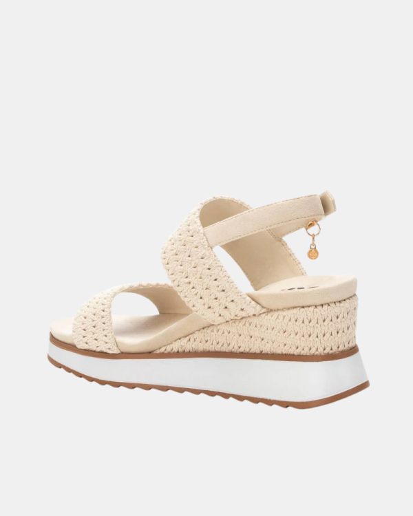  Sandalias Abiertas Mujer XTI Beige 143858