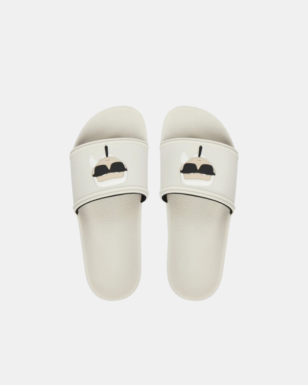  Sandalias Chancletas Mujer Karl Lagerfeld Blanco KL80805A KONDO MAXI