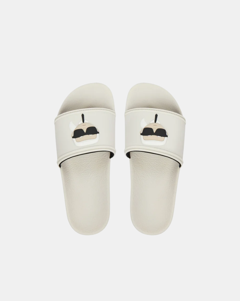  Sandalias Chancletas Mujer Karl Lagerfeld Blanco KL80805A KONDO MAXI