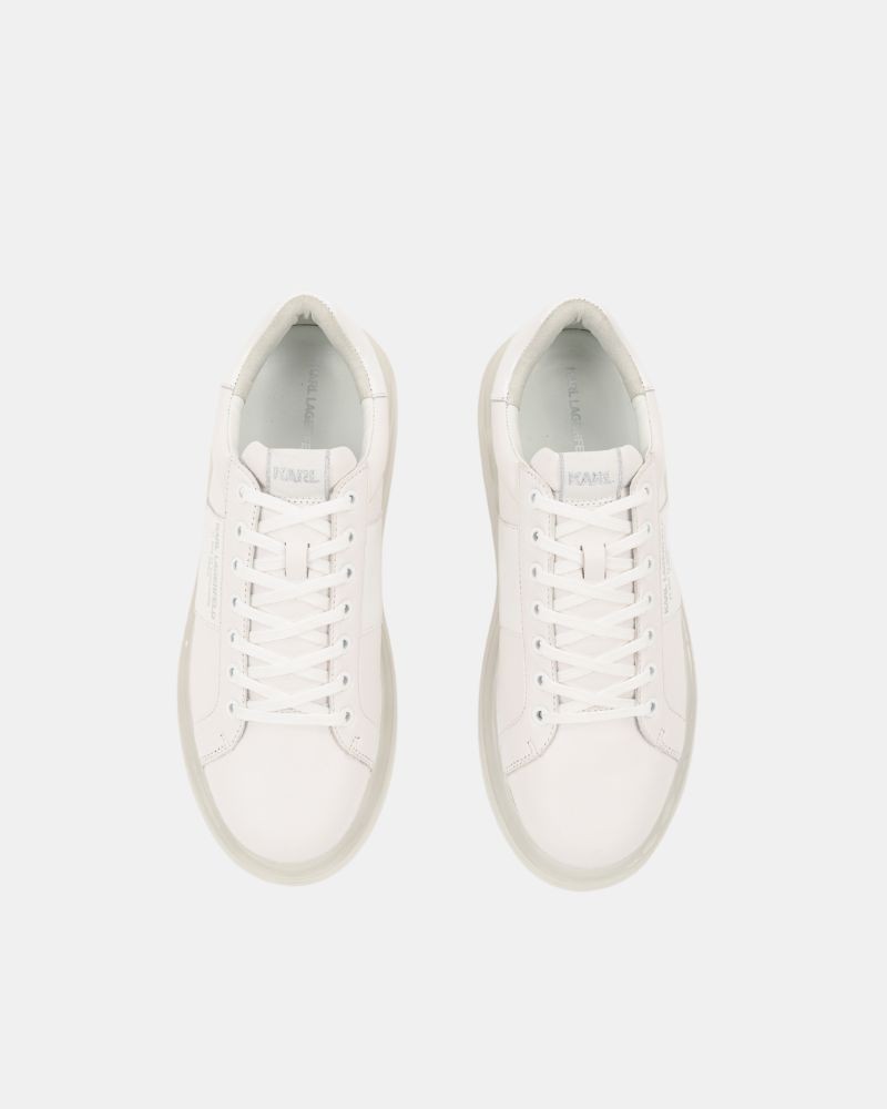 Sapatilhas Baixas Homem Karl Lagerfeld Branco KL52615A KAPRI KUSHION