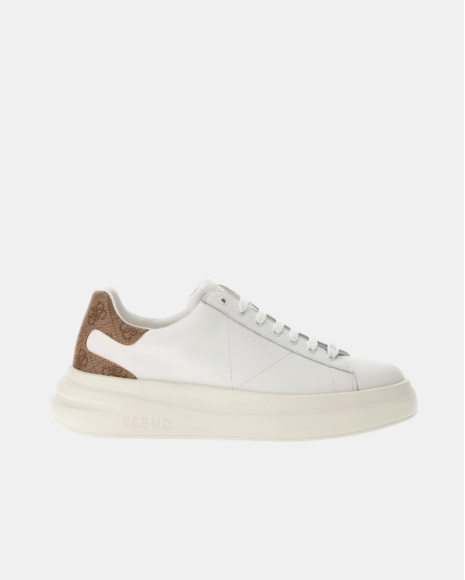 Sapatilhas Homem GUESS Branco ELBA FMPVIB LEA12
