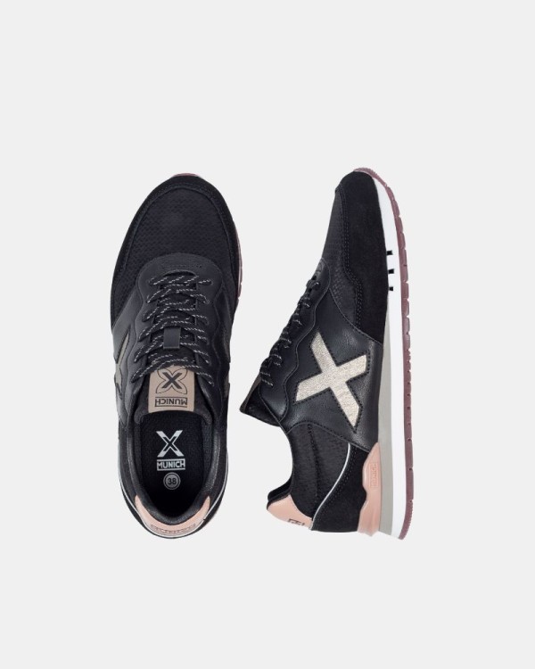 Zapatillas Bajas Mujer MUNICH Negro 4150266 DASH WOMAN