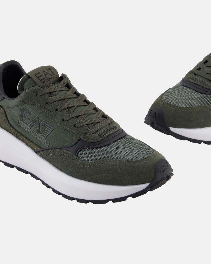 Sapatilhas Baixas Homem EA7 Verde 7X000341 AF18616