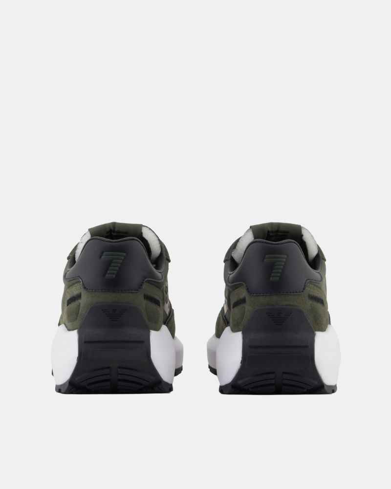 Zapatillas Bajas Hombre EA7 Verde 7X000341 AF18616