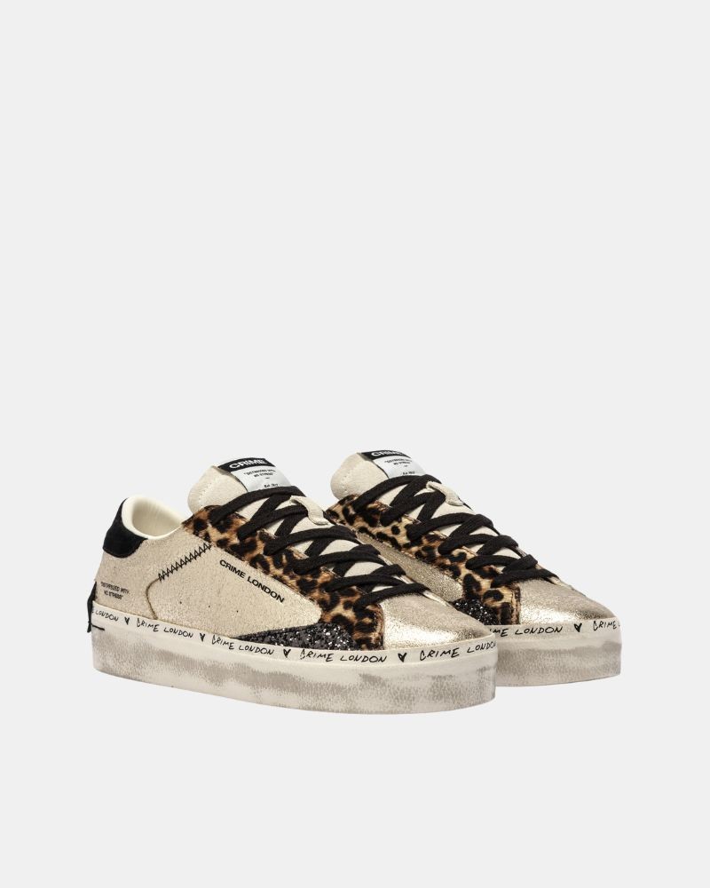 Zapatillas Bajas Mujer Crime London Oro 25071AA8